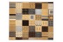 Sdim Μοκέτα με Αντιολισθητικό Υπόστρωμα Patchwork 002 Γκρί-Καφέ (200x250cm.)