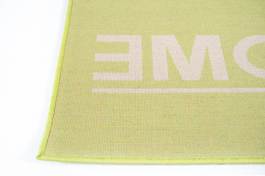 Sdim Πατάκι Εισόδου Μοκέτα  Fashion Home Lime Green 40x67εκ.