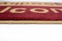 Sdim Πατάκι Εισόδου Μοκέτα  Fashion Welcome Wine Red/Beige 40x67εκ.