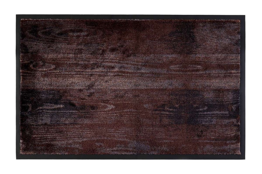 Sdim Πατάκι Εισόδου Μοκέτα με Αντιολισθητικό Υπόστρωμα Soft & Design 201 Wood Brown 55x90εκ. Πάχους 8mm