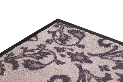 Sdim Πατάκι Εισόδου Μοκέτα με Αντιολισθητικό Υπόστρωμα Soft & design 630 Ornament Grey 55x90εκ. Πάχους 8mm