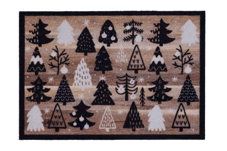 Sdim Πατάκι Εισόδου Μοκέτα με Αντιολισθητικό Υπόστρωμα Impression 947 Trees 40x60εκ. Πάχους 5mm