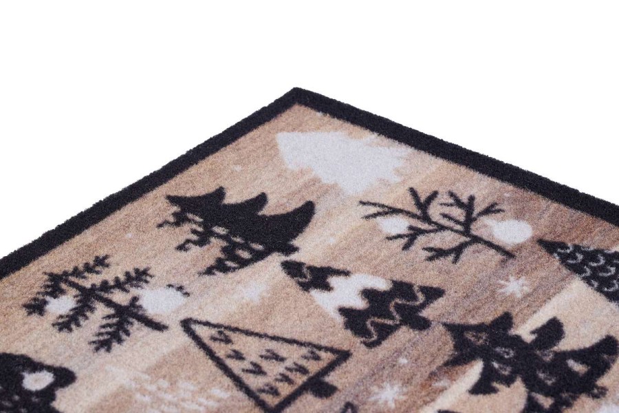 Sdim Πατάκι Εισόδου Μοκέτα με Αντιολισθητικό Υπόστρωμα Impression 947 Trees 40x60εκ. Πάχους 5mm