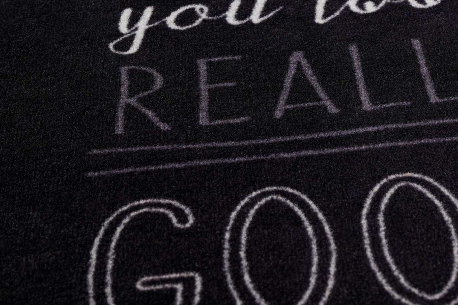 Sdim Πατάκι Εισόδου Μοκέτα με Αντιολισθητικό Υπόστρωμα Impression 940 Look Good Black 40x70εκ. Πάχους 5mm