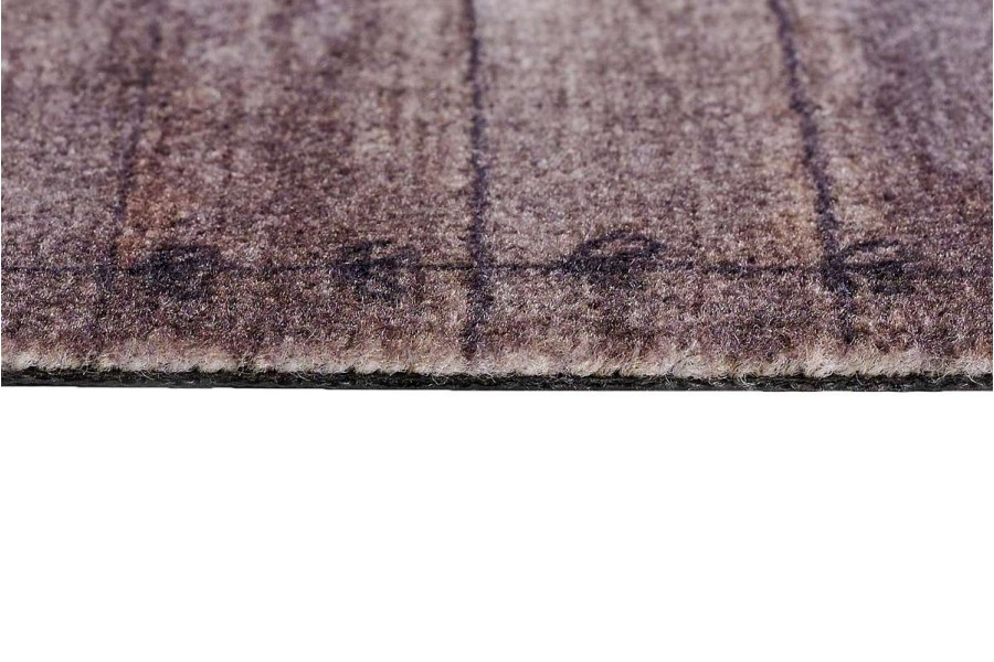 Sdim Πατάκι Εισόδου Μοκέτα με Αντιολισθητικό Υπόστρωμα Ambiance 690 Love Wood 50x75εκ. Πάχους 8mm