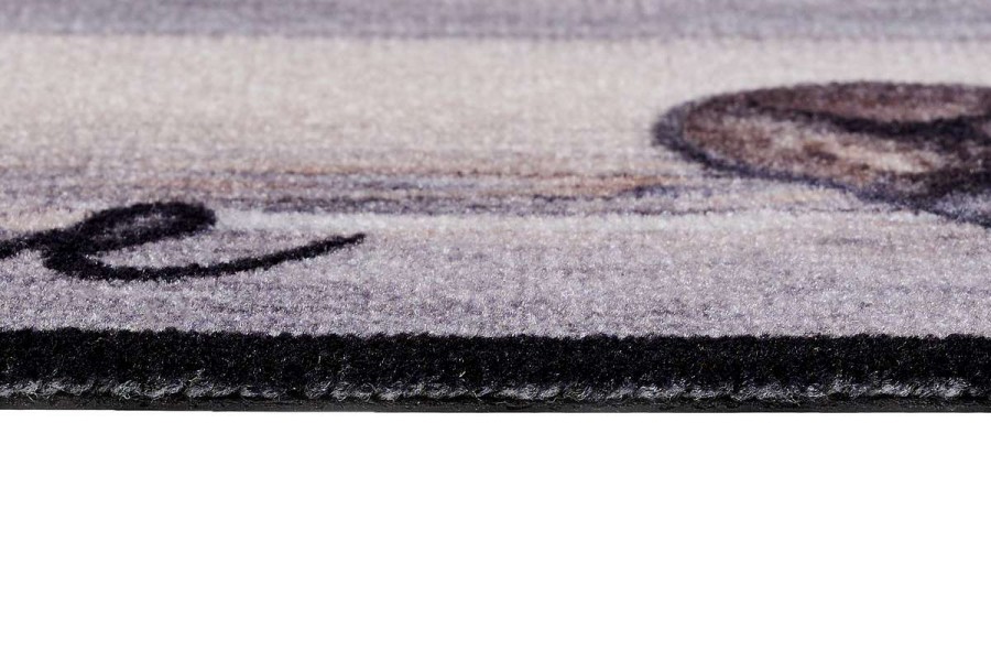 Sdim Πατάκι Εισόδου Μοκέτα με Αντιολισθητικό Υπόστρωμα Ambiance 800 Welcome Heart 50x75εκ. Πάχους 8mm