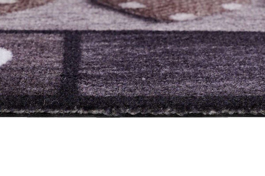 Sdim Πατάκι Εισόδου Μοκέτα με Αντιολισθητικό Υπόστρωμα Ambiance 890 4 Hearts 50x75εκ. Πάχους 8mm