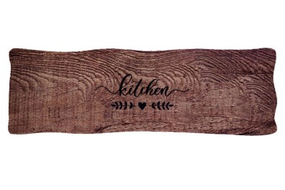 Sdim Πατάκι Κουζίνας με Αντιολισθητικό Υπόστρωμα Cook & Wash 100 Kitchen Wood Brown 50x150εκ.