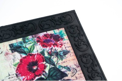 Sdim Αντιολισθητικό Πατάκι Εισόδου Venga 002 Home Flowers 45x75εκ. Πάχους 6mm