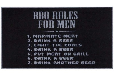 330 BBQ RULES FOR MEN